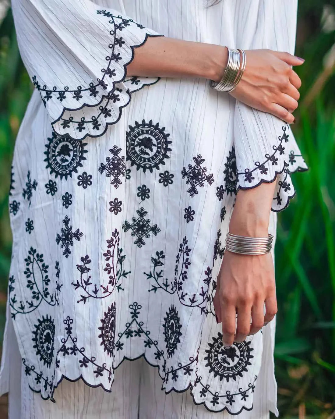 Irha - 2-Piece Embroidered Lawn Ensemble