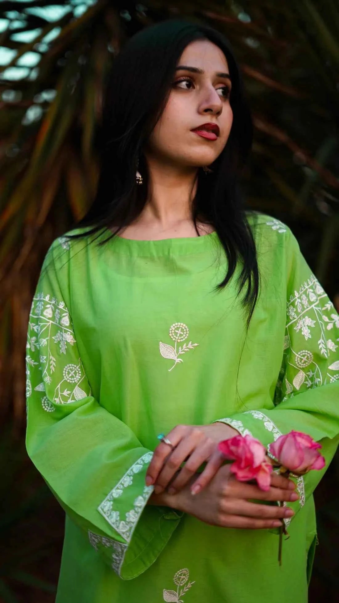 Ishaal - 2-Piece Embroidered Lawn with Trouser