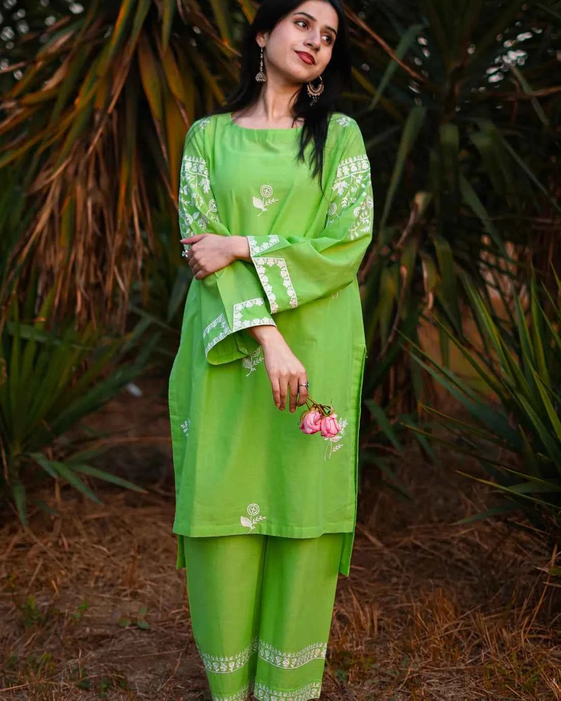 Ishaal - 2-Piece Embroidered Lawn with Trouser