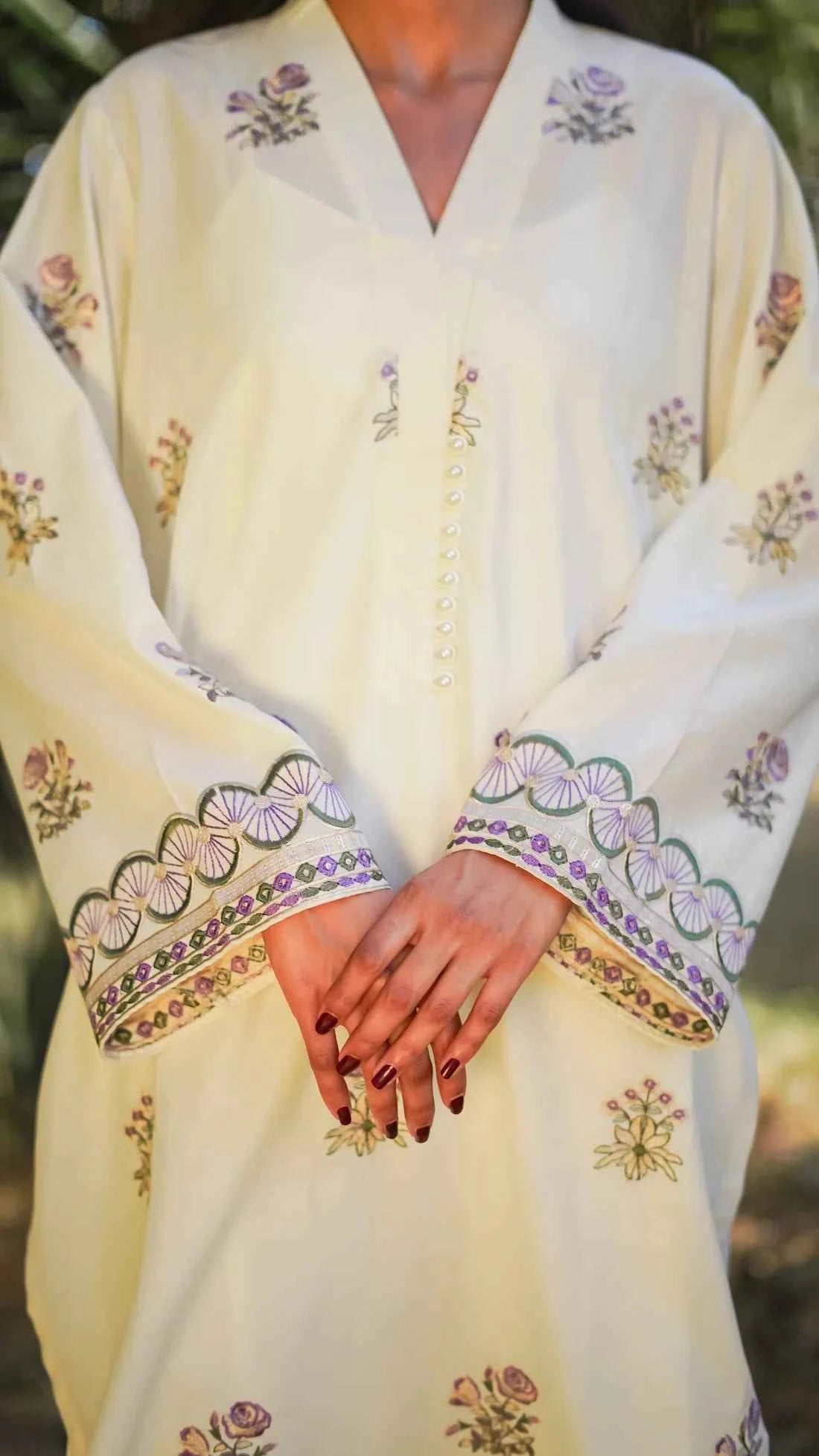 Kehkashaan - 2-Piece Embroidered Lawn with Trouser