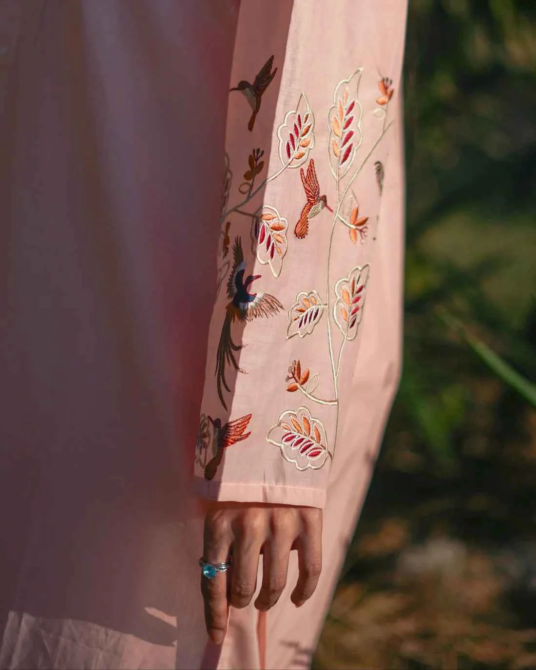 Rida - 2-Piece Embroidered Lawn Shirt with Trouser